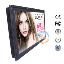 Monitor LCD de alto brillo de 23 &quot;con caja de metal industrial